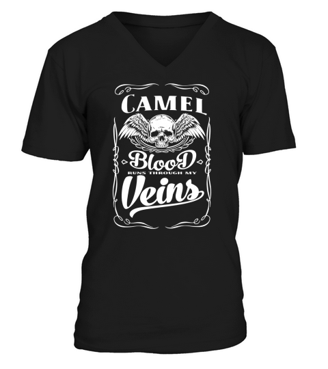 Funny Vintage Tshirt for Camel V-Neck T-shirt