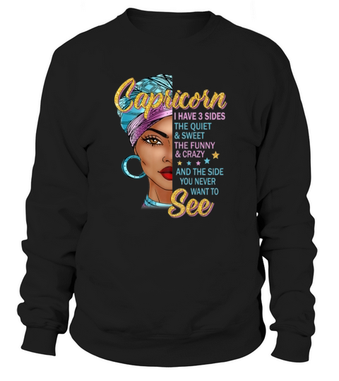 Capricorn Girl Sweatshirt Unisex