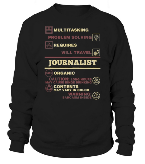 JOURNALIST Sweatshirt Unisex
