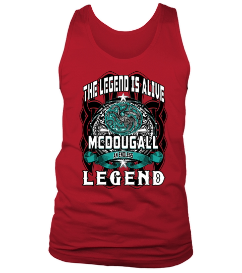 MCDOUGALL ENDLESS LEGEND 3 HEAD DRAGON Tank Top Unisex