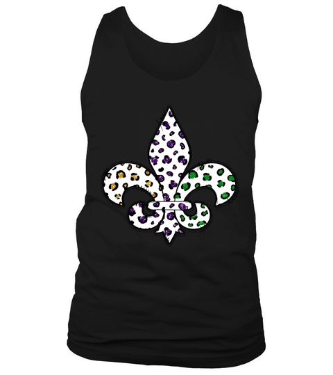 FleurDeLis Mardi Gras Tank Top Unisex