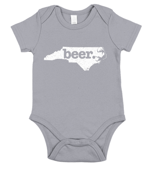 North Carolina State Beer Short Sleeve Baby One-Piece