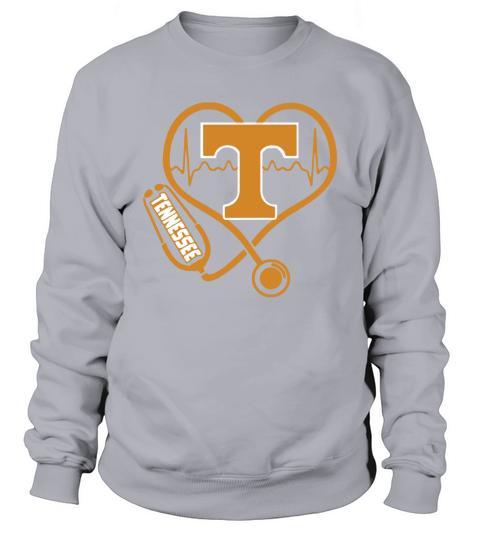 Heartbeat Nurse love Tennessee Volunteers shirt Sweatshirt Unisex