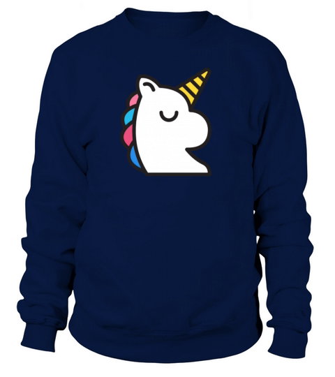 Colorful Rainbow Cute Funny Unicorn Rave Shirt Sweatshirt Unisex