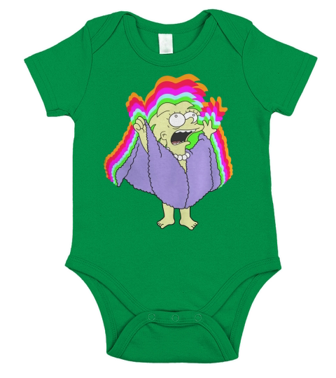 I Am The Lizard Queen Short Sleeve Baby One-Piece