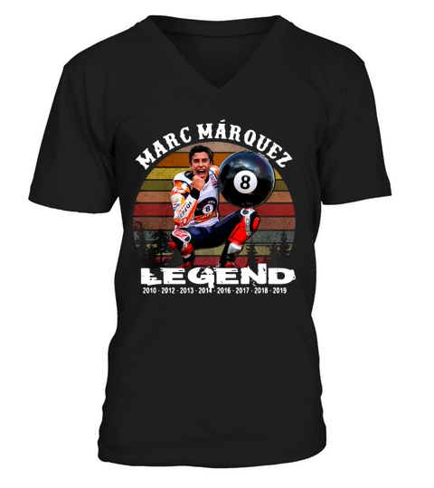 Marc Marquez Legend Sunset shirt V-Neck T-shirt