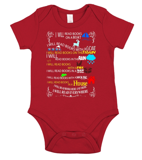 I will read books on a boat &amp;amp;amp; everywhere reading t-shirt Short Sleeve Baby One-Piece