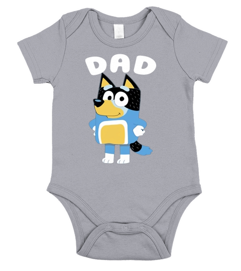 Bluey Dad Short Sleeve Baby One-Piece