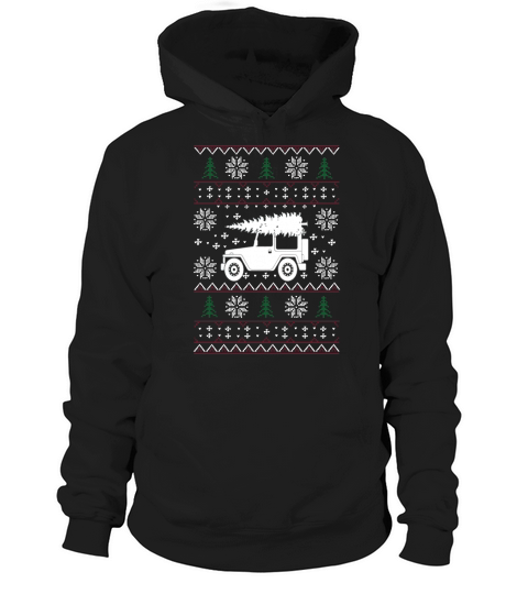 Ugly Christmas Jeeper Hoodie Unisex