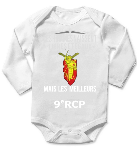 mais les meilleurs ont serui au 9e  RCP - Coffee Mug (colored) Long Sleeve Baby One-Piece