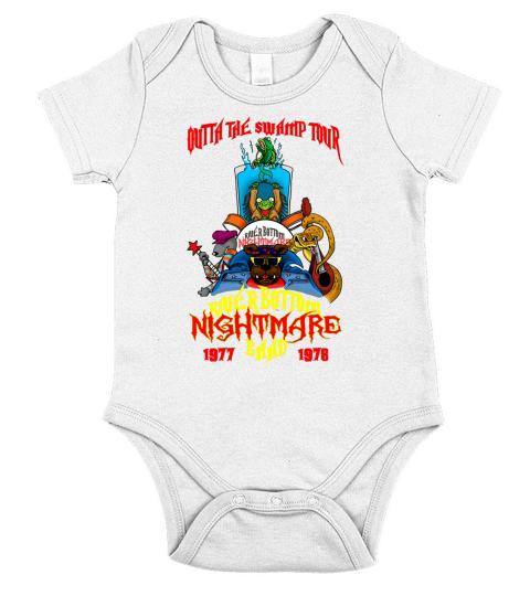 River Bottom Nightmare Band Tour Short Sleeve Baby One-Piece