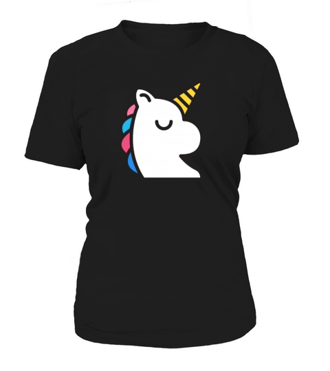 Colorful Rainbow Cute Funny Unicorn Rave Shirt Women's T-Shirt