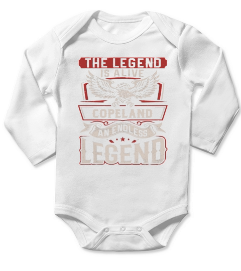 Legend copeland Long Sleeve Baby One-Piece