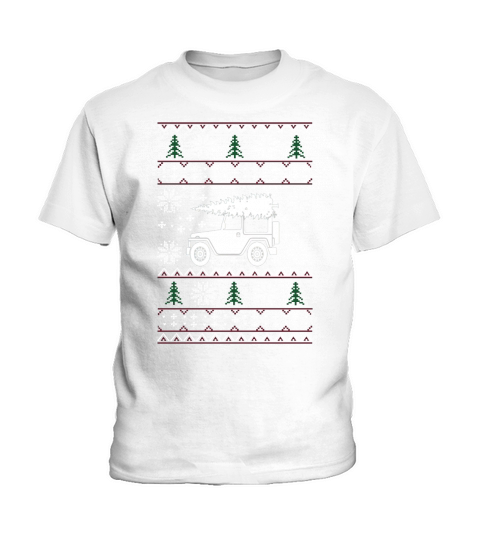 Ugly Christmas Jeeper Kids T-Shirt