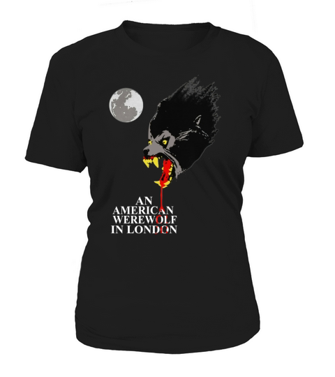 Vintage An American Werewolf In London Art Women's T-Shirt