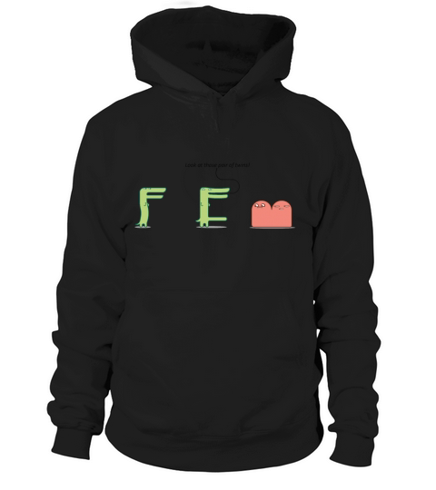 F E and B - Pair of Twins Hoodie Unisex