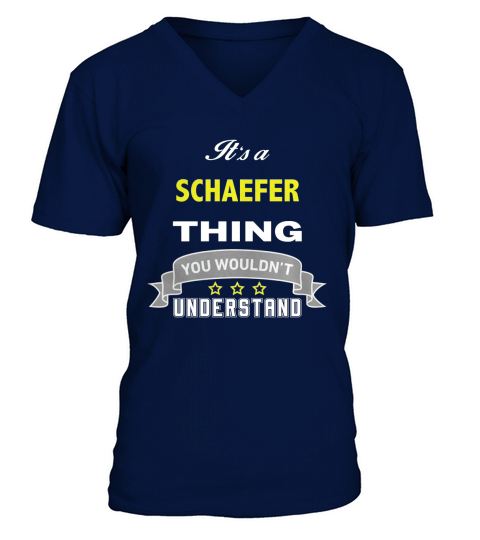 It is a SCHAEFER thing. You wouldnt understand V-Neck T-shirt
