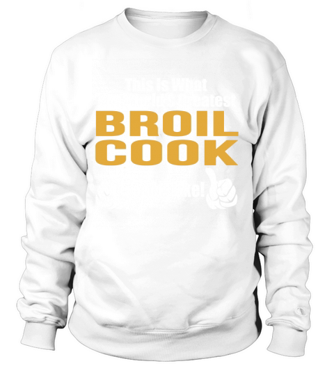 BROIL COOK Sweatshirt Unisex