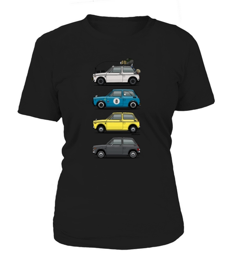 Stack of  Vintage Honda N360 N600 Kei Cars Women's T-Shirt