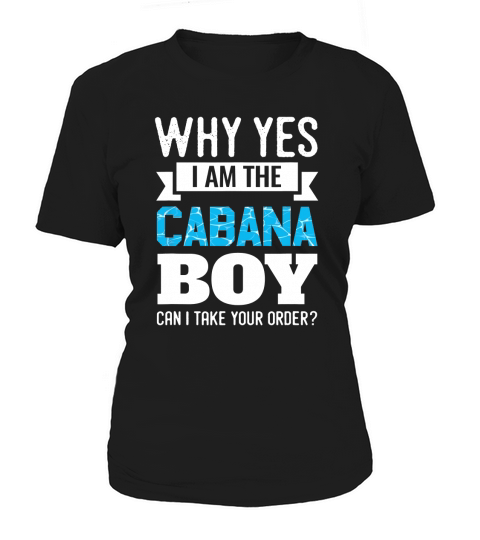Cabana Boy Funny Novelty Humor Women's T-Shirt