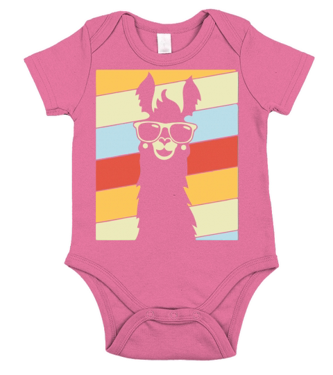 Llama(1) Short Sleeve Baby One-Piece