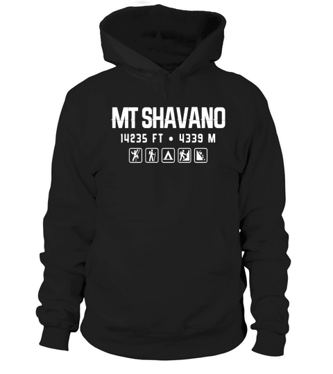 Mt. Shavano Colorado Mountain 14er Shirt Hoodie Unisex