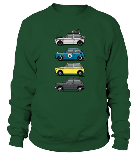Stack of  Vintage Honda N360 N600 Kei Cars Sweatshirt Unisex