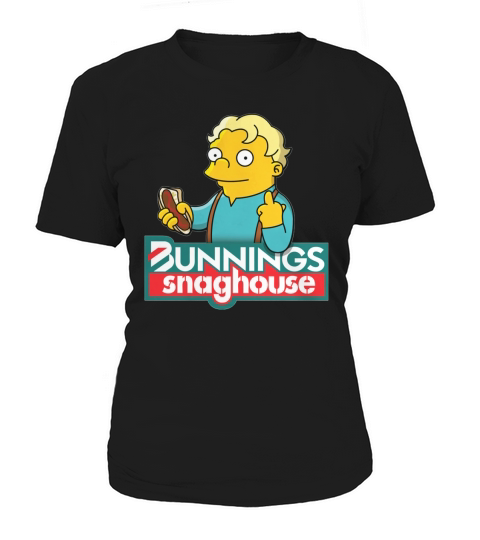 BUNNINGS SNAGHOUSE - SIMPSONS Women's T-Shirt