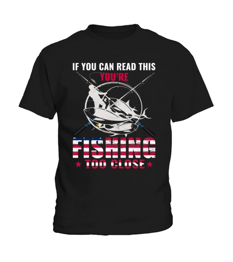 If You Can Read Fishing Kids T-Shirt