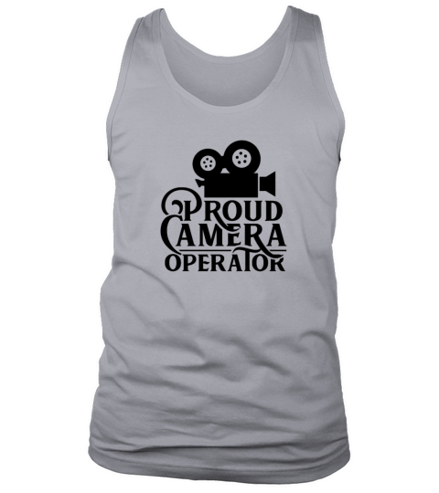 Proud camera operator Camerawoman Film Cameraman Tank Top Unisex