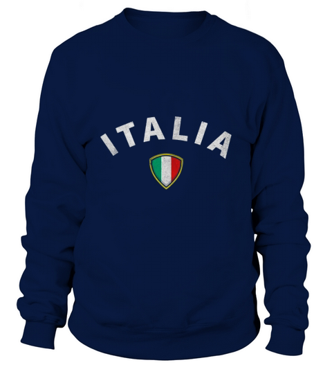 Italia Italian vintage style national flag Sweatshirt Unisex