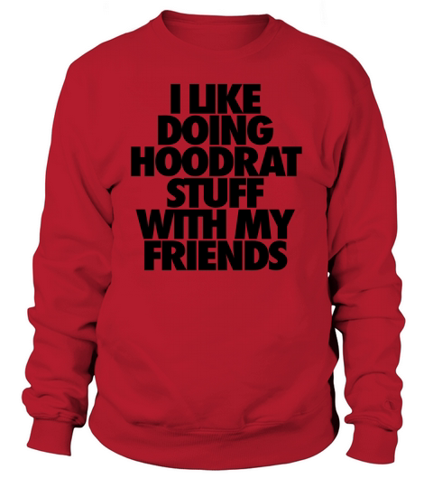 I Like Doing Hoodrat Stuff With My Friends Hoodies Sweatshirt Unisex