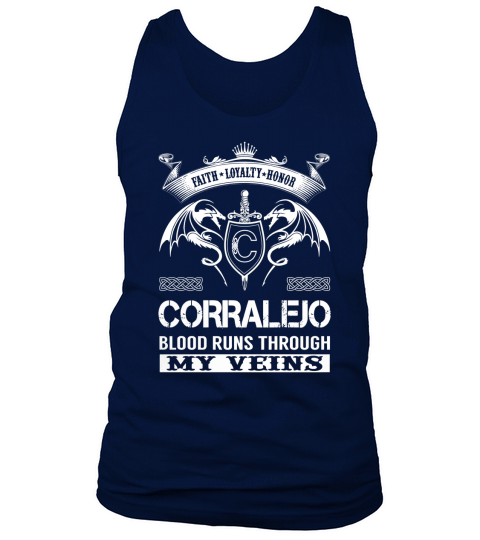 CORRALEJO Last Name, Surname Tshirt Tank Top Unisex