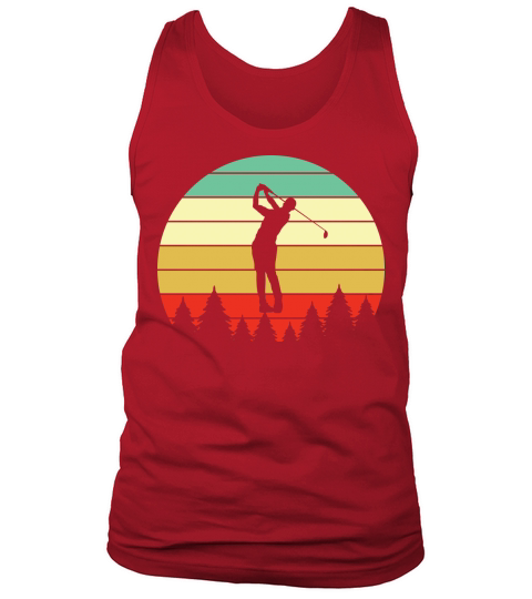 Retro Vintage Disc Golf Frolf Tank Top Unisex