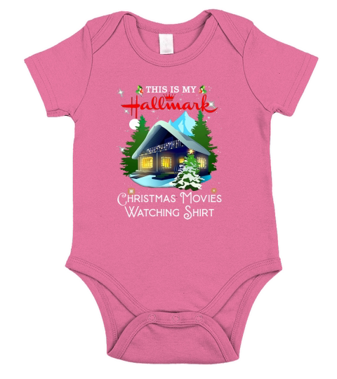 This is my hallark chrismas movies watching Short Sleeve Baby One-Piece
