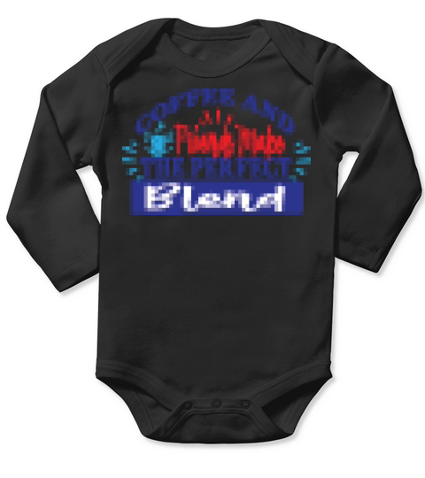 COFFEE AND FRIENDS MAKE THE PERFECTBLEND Long Sleeve Baby One-Piece