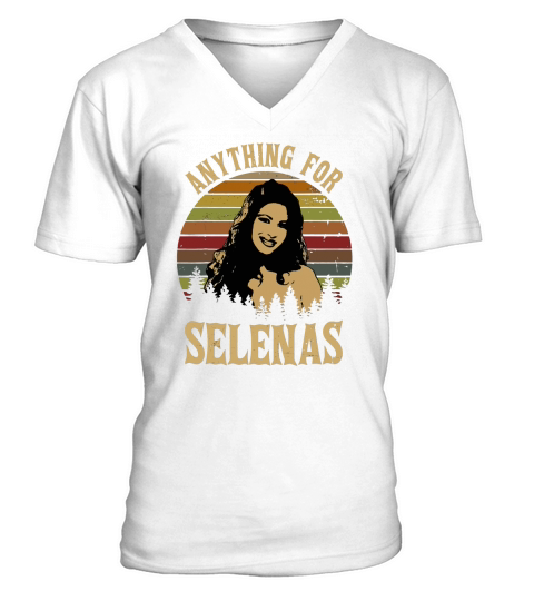 Vintage Anything For Selenas shirt V-Neck T-shirt