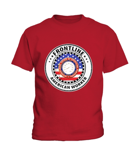 International Union of Operating Engineers Frontline American worker shirt Kids T-Shirt