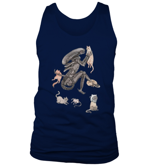 The Alien Is Cat Lover Tank Top Unisex