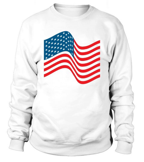 American flag(2) Sweatshirt Unisex