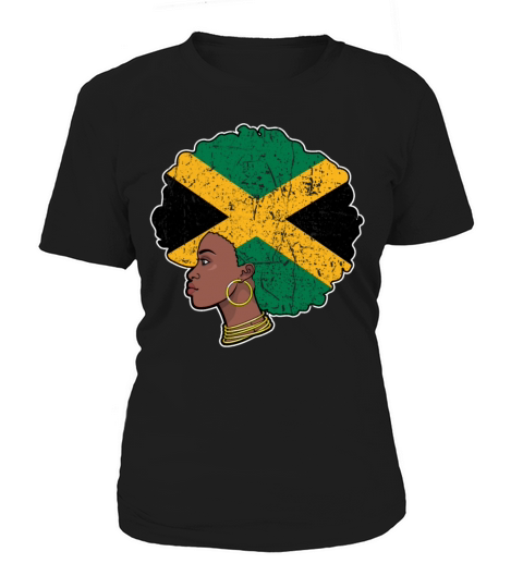 Jamaican Flag Jamaica Black History Month Women's T-Shirt