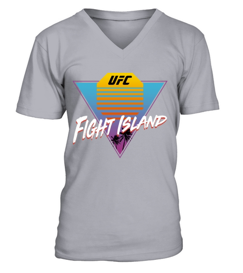 Fight Island Great Gift V-Neck T-shirt