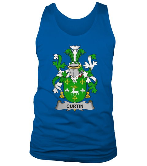 Curtin Family Crest Irish Family Crests II Tank Top Unisex