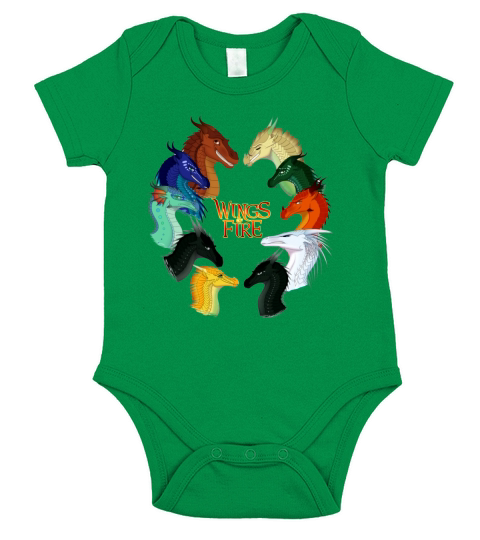 Wings of fire Dragonets - Lunchbox Short Sleeve Baby One-Piece