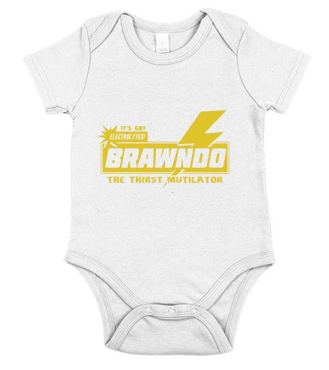 Brawndo the Thirst Mutilator T-Shirt Short Sleeve Baby One-Piece
