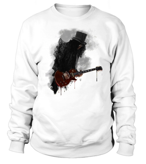 Slash play guitar Guns N&#8217; Roses Sweatshirt Unisex