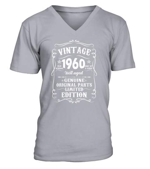 Vintage 1960 well aged genuine original parts V-Neck T-shirt