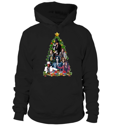 Alice Cooper Christmas Tree T-Shirt Hoodie Unisex