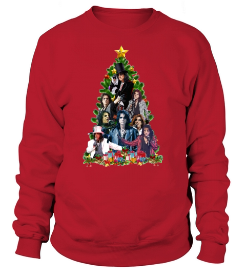 Alice Cooper Christmas Tree T-Shirt Sweatshirt Unisex