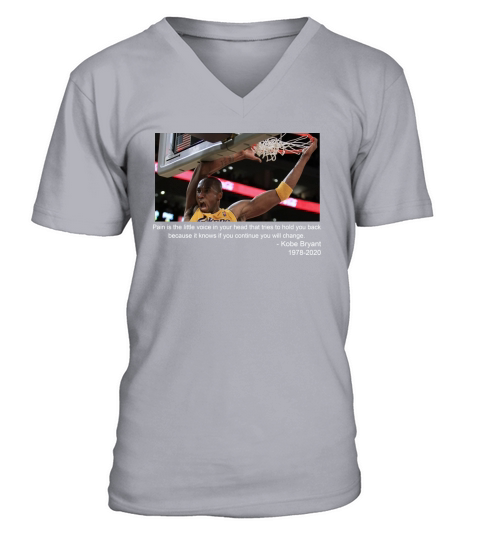 Kobe Bryant Quote V-Neck T-shirt